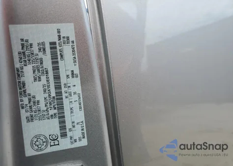 2014 Ford Escape Se z USA, uszkodzony, nr VIN 1FMCU9GX1EUE01867